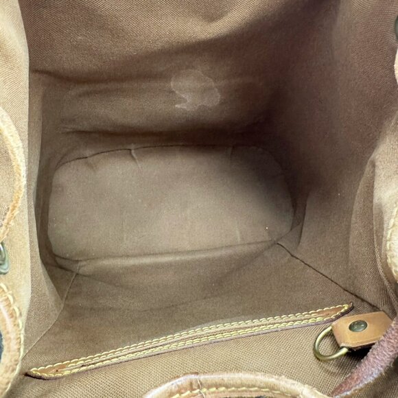 LOUIS VUITTON Brown Monogram Backpack - Picture 12 of 14